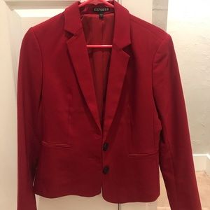 Red blazer from Express, size 4